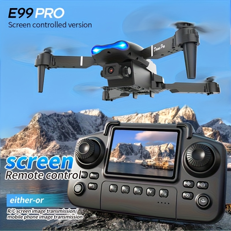 Rc Helicopter Case - 2026 Geüpgradede E99 PRO MAX Opvouwbare