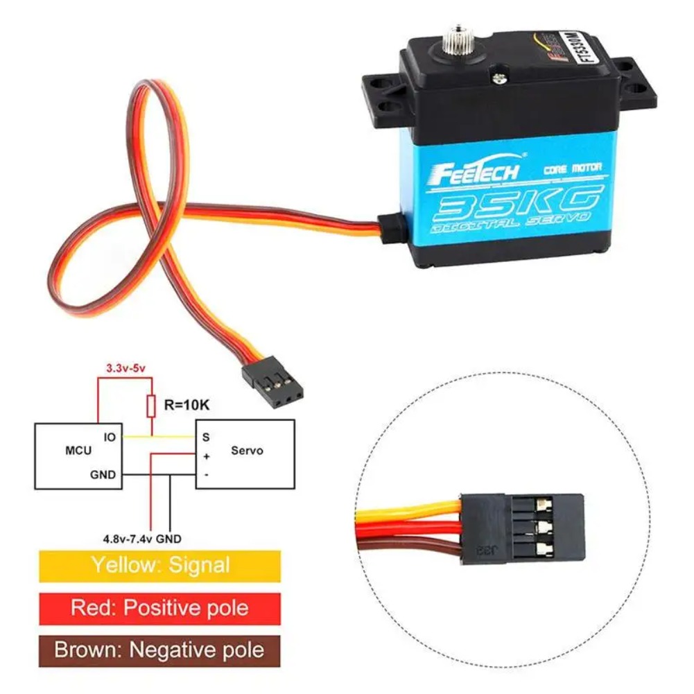 FEETECH FT5330M 35KG Digitale  - Rc Helicopter Servo recensie en prijs