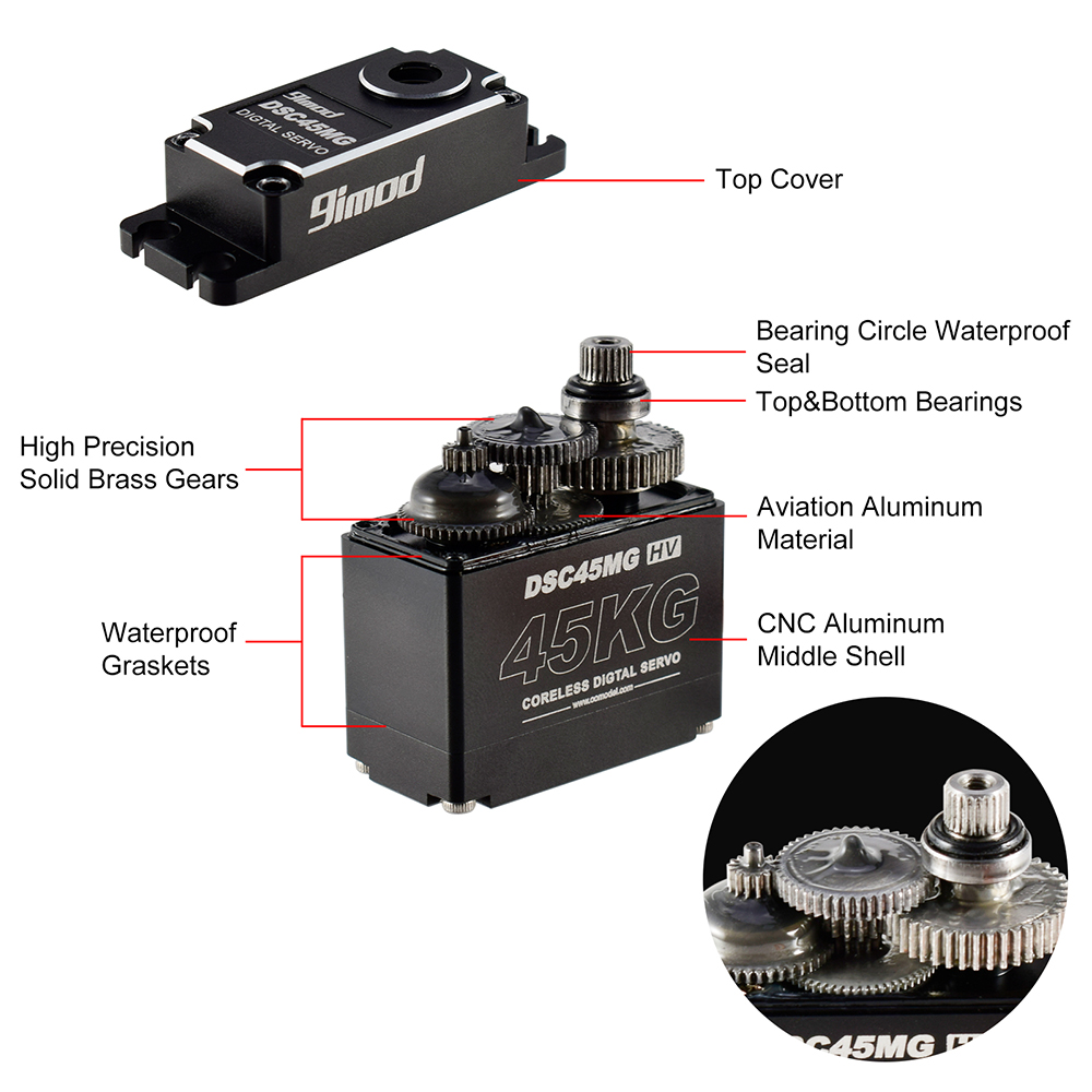 9imod RC Servo 35kg 45kg 25kg  - Rc Helicopter Bag recensie en prijs